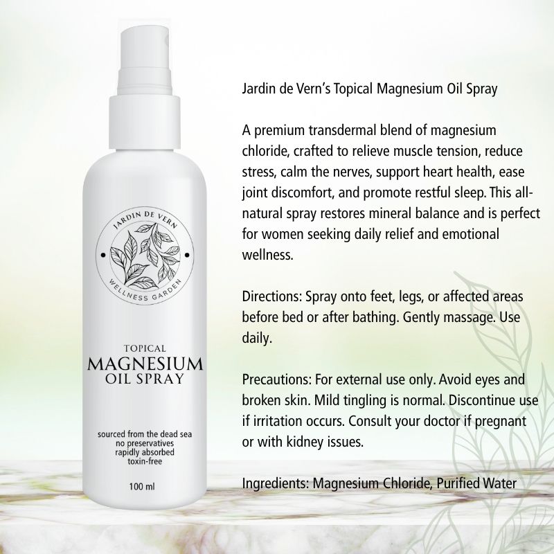 Topical Magnesium Oil Spray
